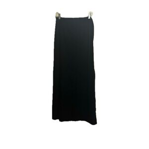 Ronnie Nicole Black Velvet Maxi Skirt medium